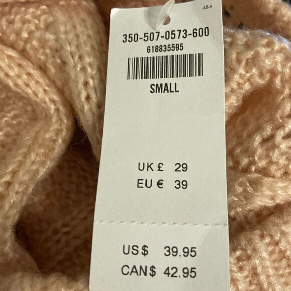 Hollister Pink Knit Sweater Small NWT - Picture 8 of 9